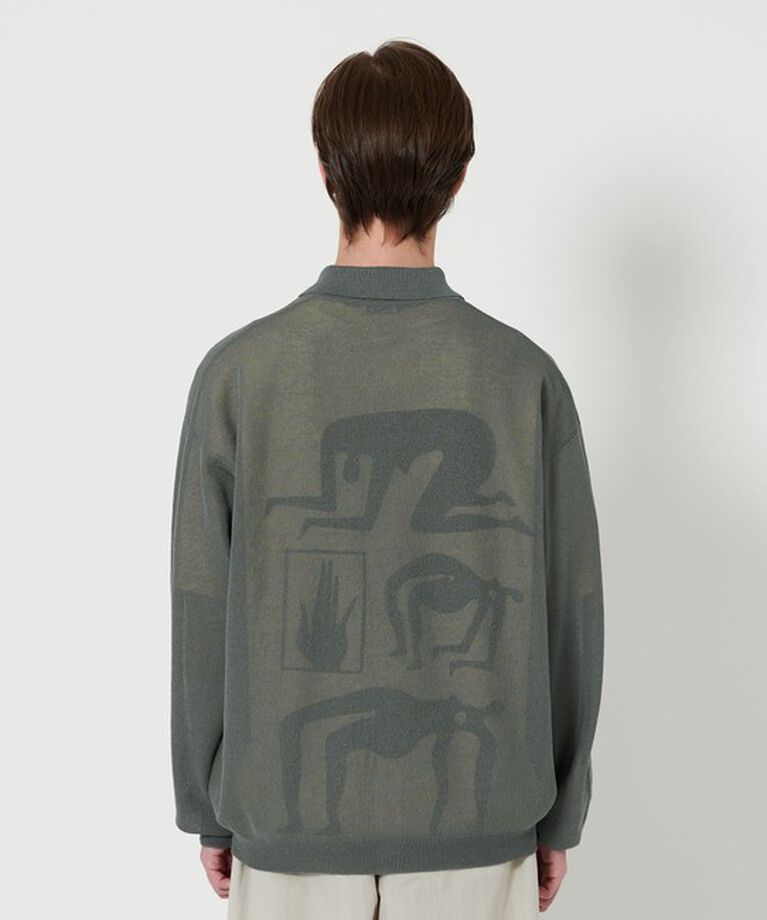 BEAUTY&YOUTH UNITED ARROWS「ミラノリブ ポロニット ジャケット ‐抗菌防臭‐」|カーディガン|