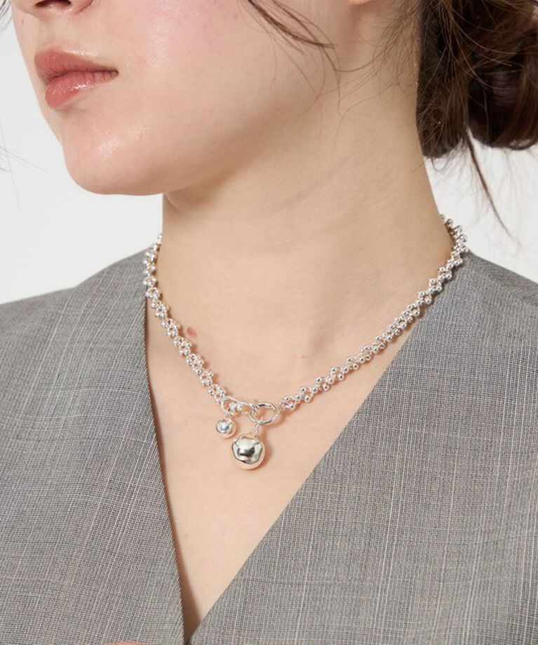 BEAUTY&YOUTH UNITED ARROWS「＜Soierie＞Pome Chain ネックレス」|ネックレス|SILVER