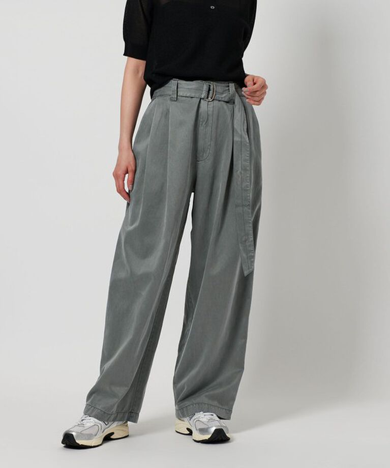 BEAUTY&YOUTH UNITED ARROWS「キュプラブレンド ベルテッド パンツ」|その他|DK.GRAY