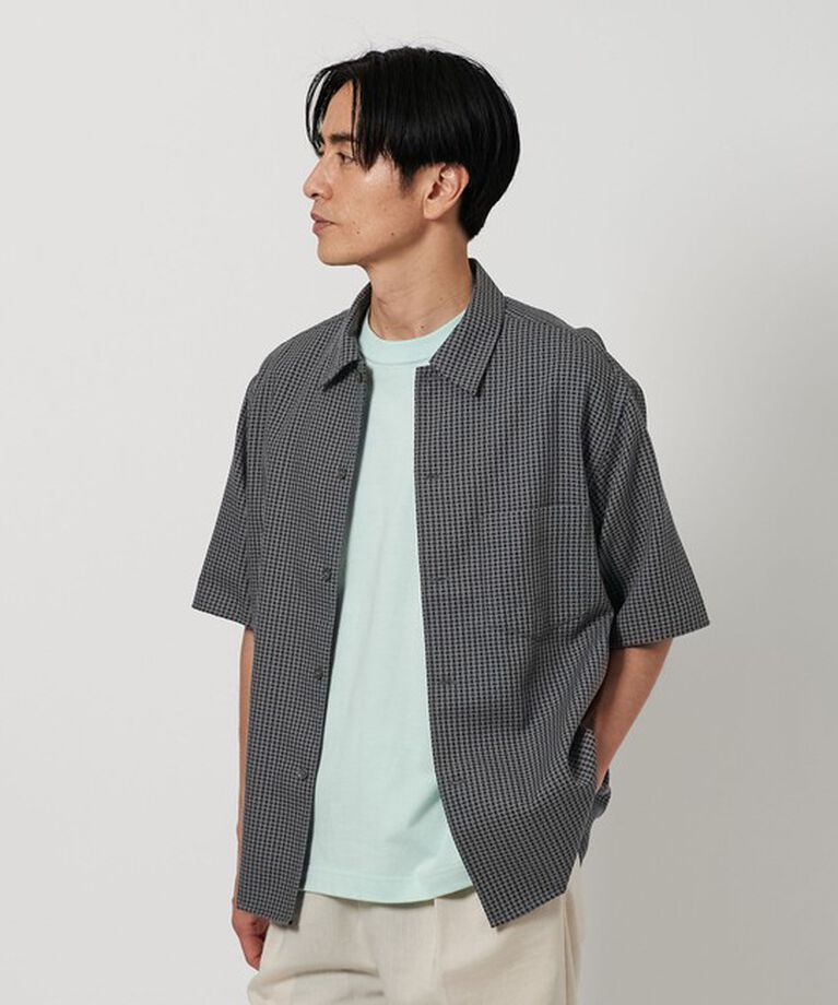 BEAUTY&YOUTH UNITED ARROWS「コクーン ドビー キャンプカラー グランデ シャツ」|シャツ・ブラウス|