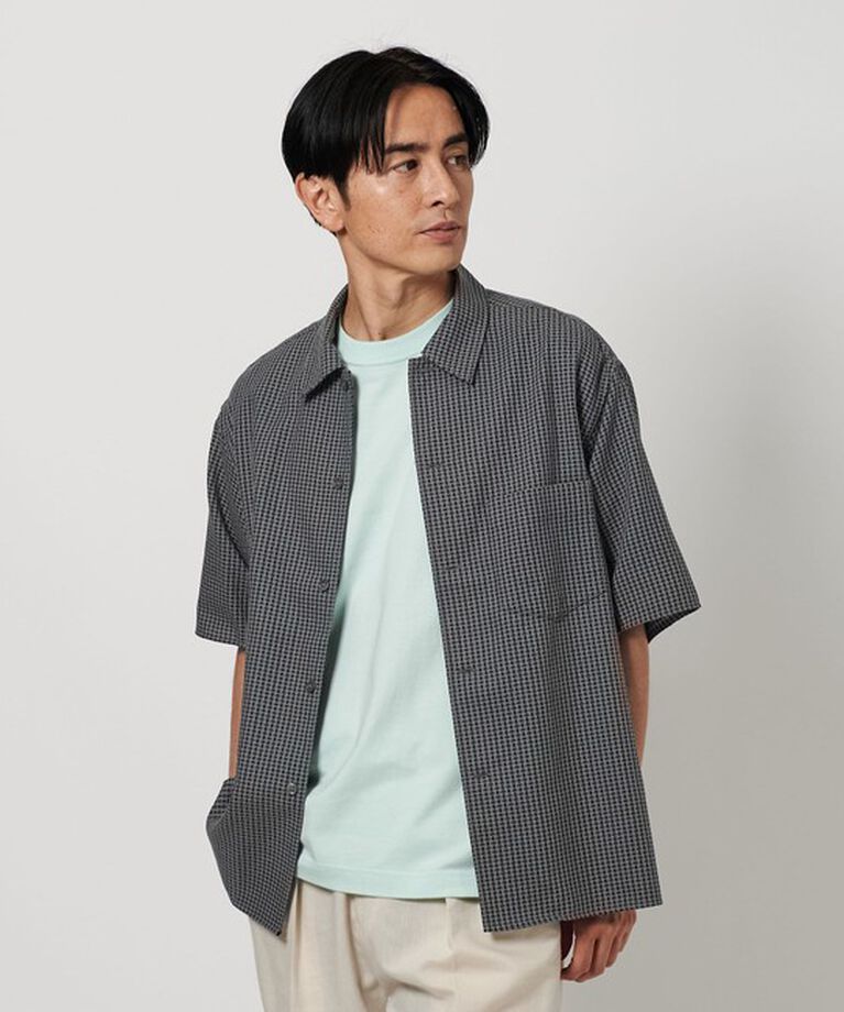 BEAUTY&YOUTH UNITED ARROWS「コクーン ドビー キャンプカラー グランデ シャツ」|シャツ・ブラウス|