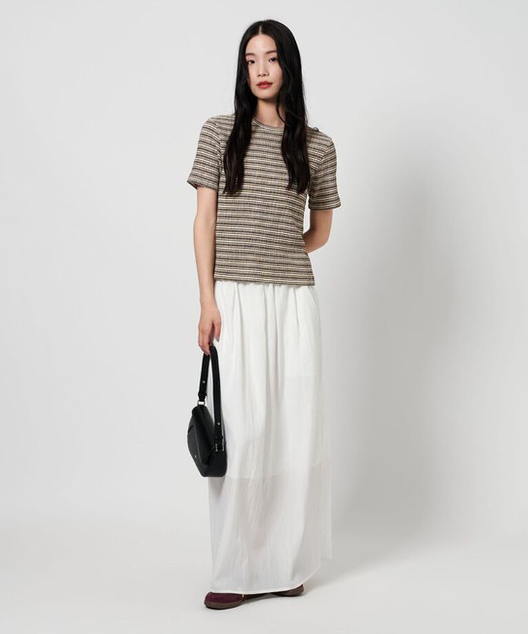BEAUTY&YOUTH UNITED ARROWS「シャーリング ボーダー Tシャツ」|Tシャツ・カットソー|