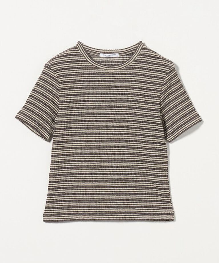 BEAUTY&YOUTH UNITED ARROWS「シャーリング ボーダー Tシャツ」|Tシャツ・カットソー|