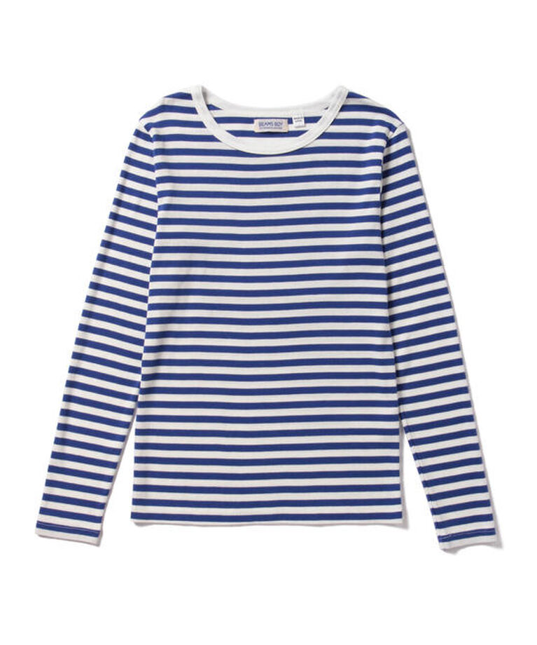 BEAMSBOY「BEAMS BOY / フライス 1cm ボーダー」|Tシャツ・カットソー|