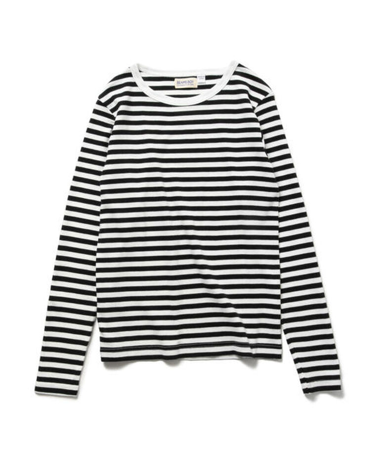 BEAMSBOY「BEAMS BOY / フライス 1cm ボーダー」|Tシャツ・カットソー|