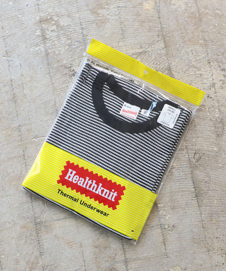 BEAMSBOY「Healthknit × BEAMS BOY / ワッフル ボーダー Tシャツ」|Tシャツ・カットソー|