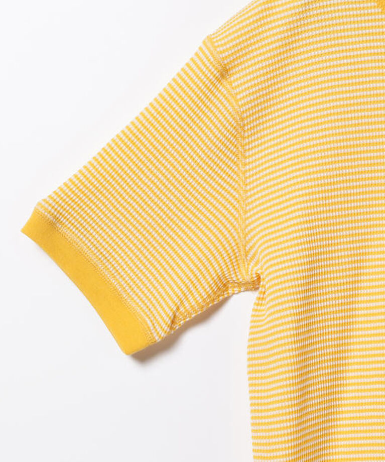 BEAMSBOY「Healthknit × BEAMS BOY / ワッフル ボーダー Tシャツ」|Tシャツ・カットソー|