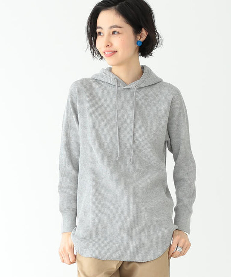 BEAMSBOY「Healthknit × BEAMS BOY / ワッフル プルオーバー パーカ」|パーカー|