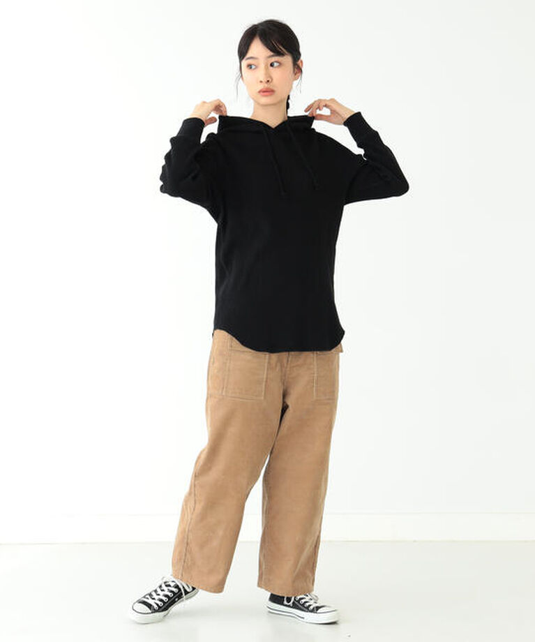 BEAMSBOY「Healthknit × BEAMS BOY / ワッフル プルオーバー パーカ」|パーカー|