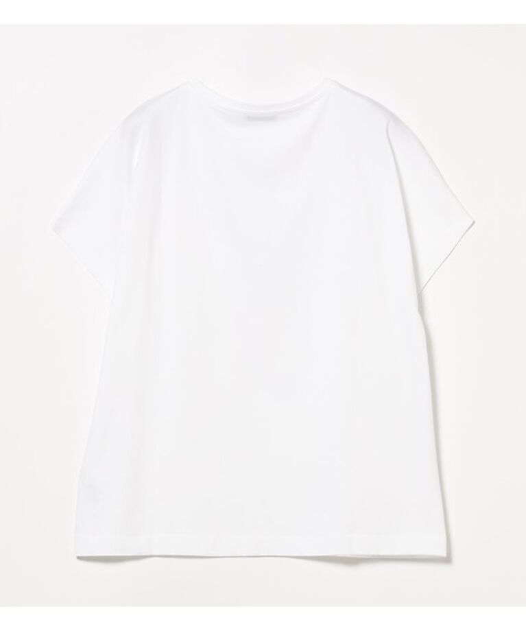 Demi-Luxe BEAMS 「ATON / スビン キャップスリーブ Tシャツ」|Tシャツ・カットソー|