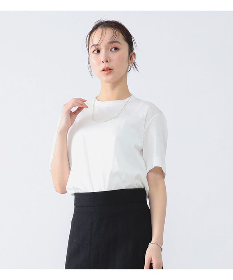 Demi-Luxe BEAMS 「SLOANE / コットン天竺  Tシャツ」|Tシャツ・カットソー|