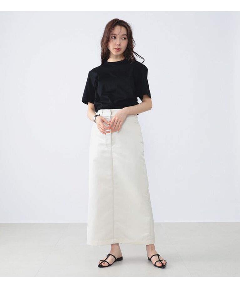 Demi-Luxe BEAMS 「SLOANE / コットン天竺  Tシャツ」|Tシャツ・カットソー|