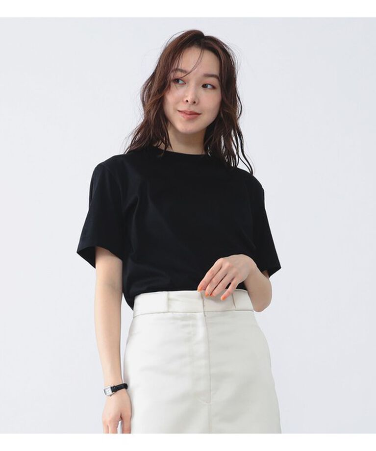 Demi-Luxe BEAMS 「SLOANE / コットン天竺  Tシャツ」|Tシャツ・カットソー|