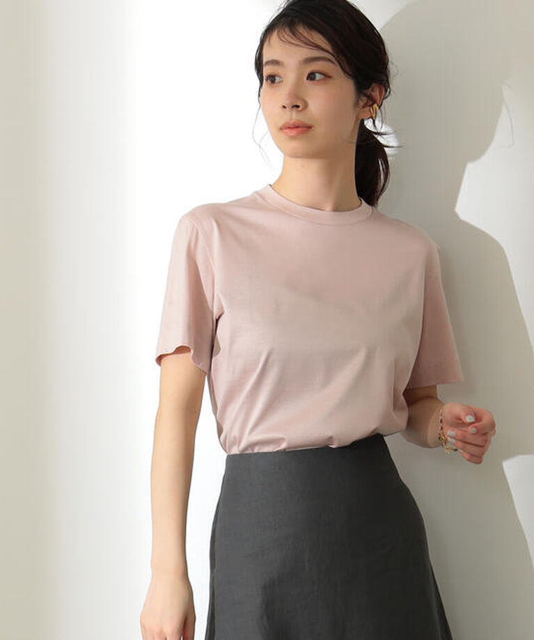 Demi-Luxe BEAMS 「SLOANE / コットン天竺  Tシャツ」|Tシャツ・カットソー|