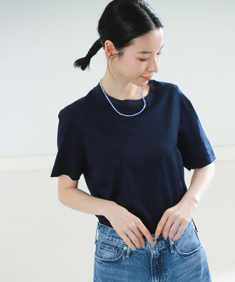 Demi-Luxe BEAMS 「SLOANE / コットン天竺  Tシャツ」|Tシャツ・カットソー|