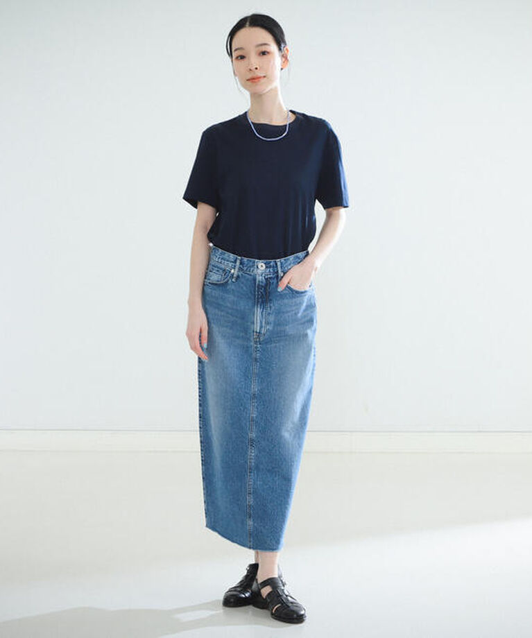 Demi-Luxe BEAMS 「SLOANE / コットン天竺  Tシャツ」|Tシャツ・カットソー|