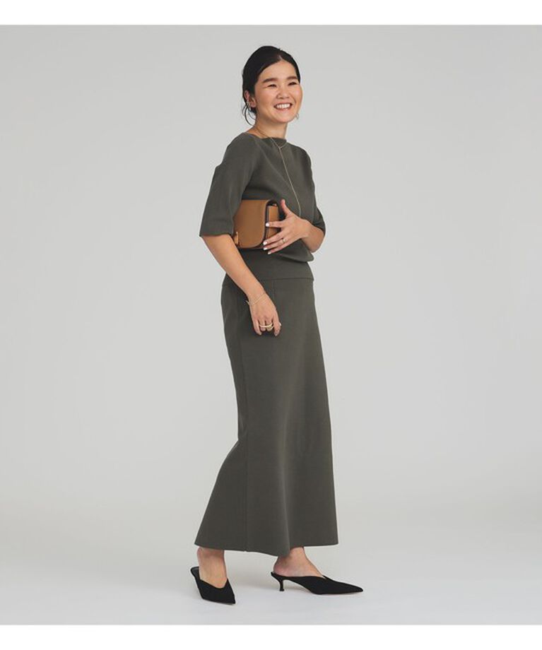 Demi-Luxe BEAMS 「シンプル タイト ニットスカート .M.」|スカート|