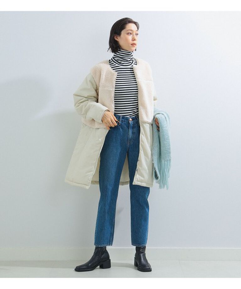 Ray BEAMS 「Ray BEAMS / ストレッチ ショート ブーツ」|ロングブーツ|
