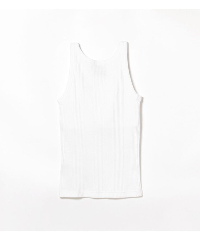 Demi-Luxe BEAMS 「INSCRIRE / 別注 フライス パッド タンクトップ」|Tシャツ・カットソー|