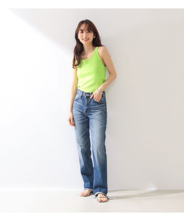 Demi-Luxe BEAMS 「INSCRIRE / 別注 フライス パッド タンクトップ」|Tシャツ・カットソー|