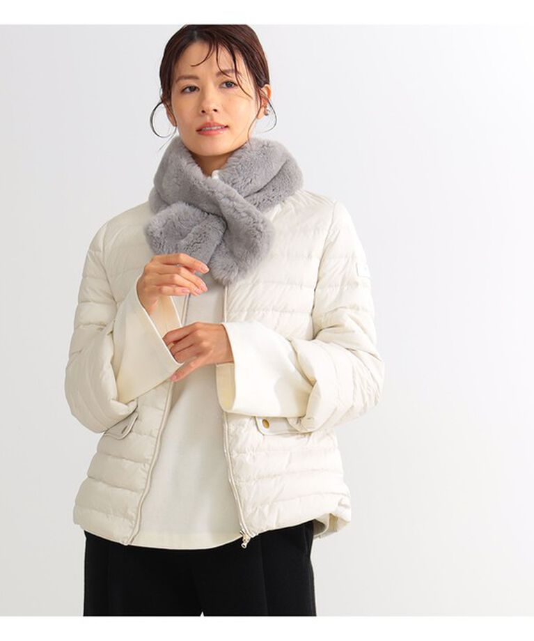 Demi-Luxe BEAMS 「TATRAS / 別注 ACACIA ノーカラー ライトダウンジャケット」|ブルゾン・スタジャン|