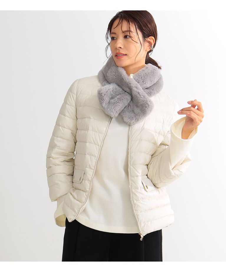 Demi-Luxe BEAMS 「TATRAS / 別注 ACACIA ノーカラー ライトダウンジャケット」|ブルゾン・スタジャン|