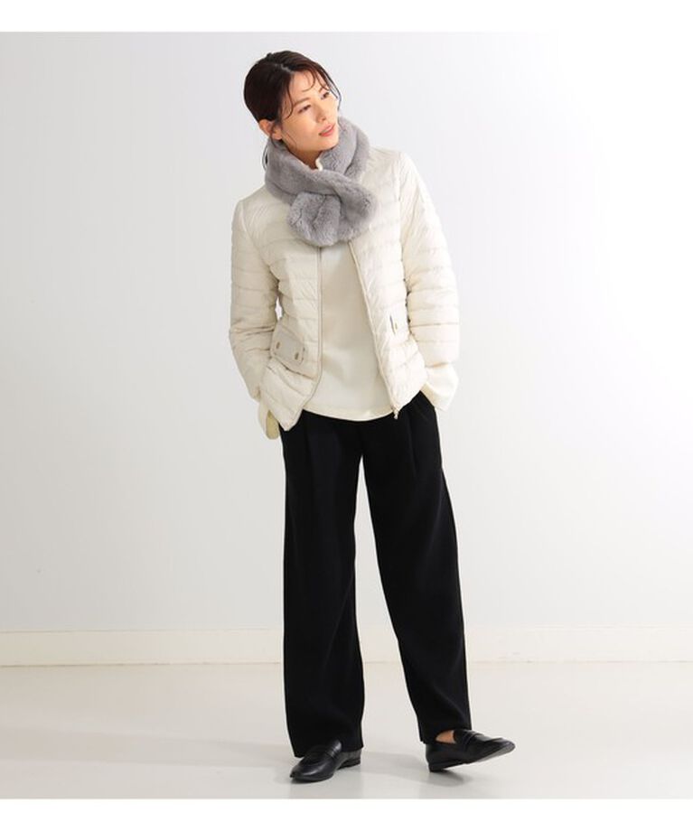 Demi-Luxe BEAMS 「TATRAS / 別注 ACACIA ノーカラー ライトダウンジャケット」|ブルゾン・スタジャン|