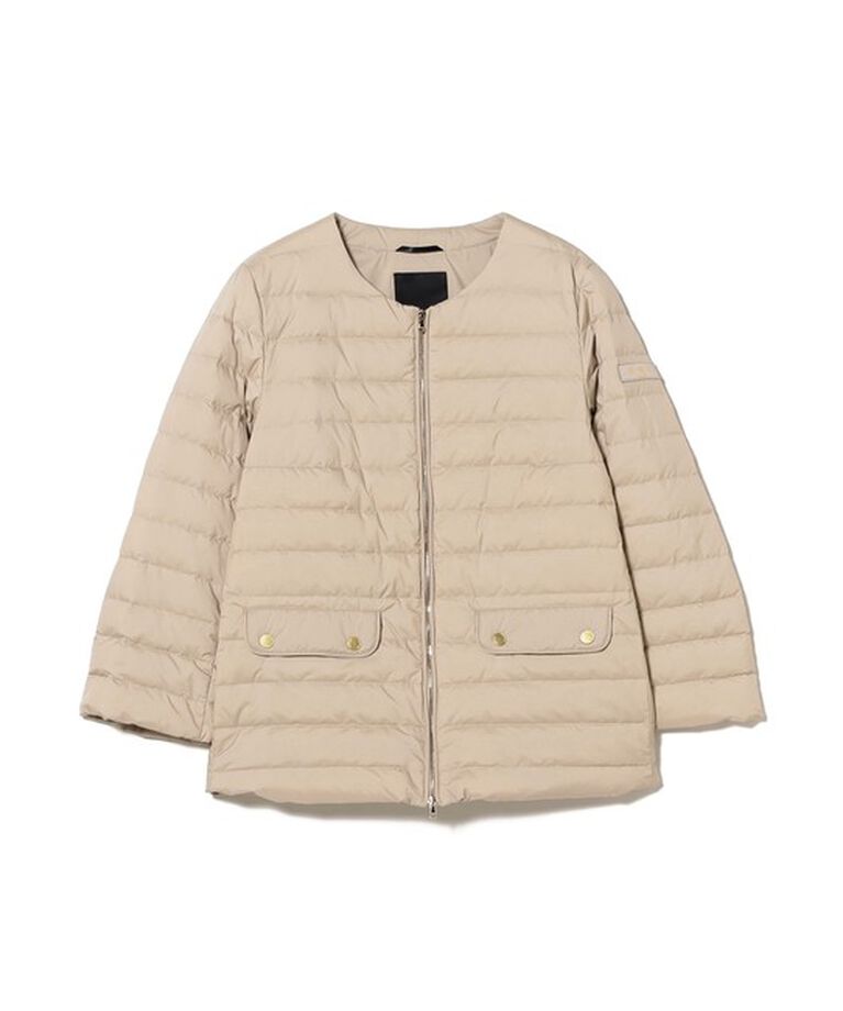 Demi-Luxe BEAMS 「TATRAS / 別注 ACACIA ノーカラー ライトダウンジャケット」|ブルゾン・スタジャン|
