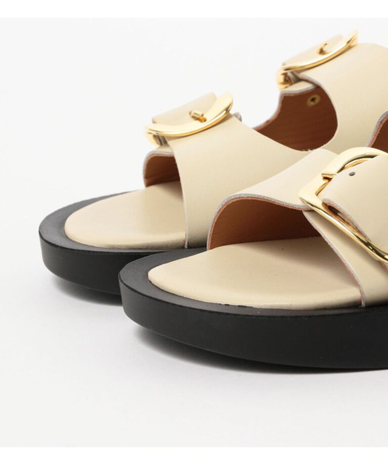Demi-Luxe BEAMS 「CAMINANDO / ダブルバックル サンダル」|サンダル|