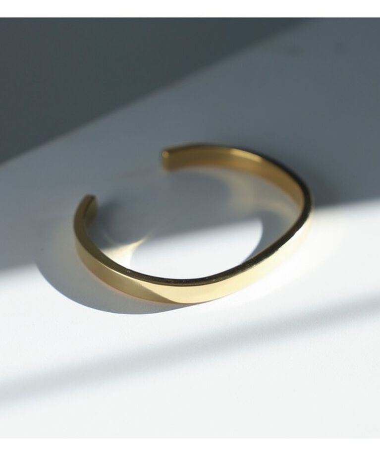 Demi-Luxe BEAMS 「Demi-Luxe BEAMS / オーバルバングル .M」|その他|GOLD