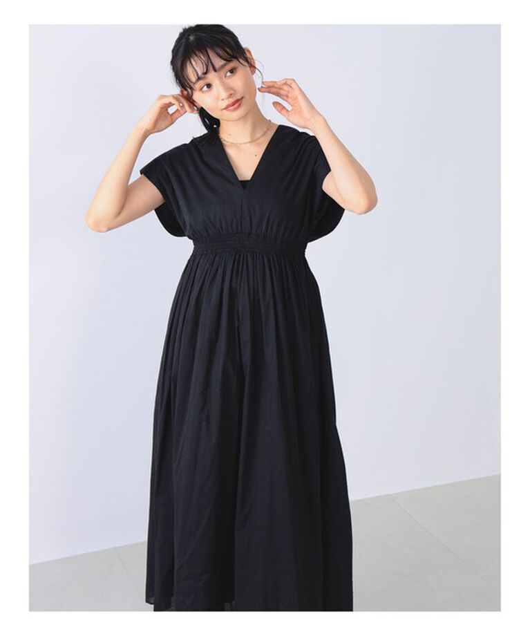 Demi-Luxe BEAMS 「MARIHA × Demi-Luxe BEAMS / 別注 夏の光のドレス ソリッド」|ワンピース|