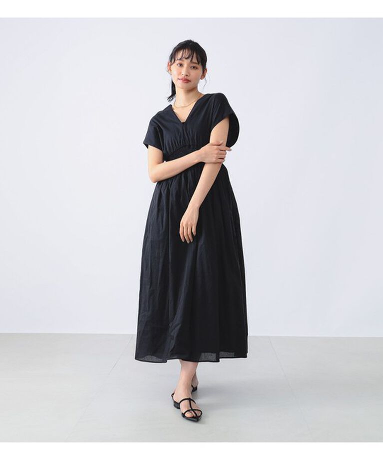 Demi-Luxe BEAMS 「MARIHA × Demi-Luxe BEAMS / 別注 夏の光のドレス ソリッド」|ワンピース|