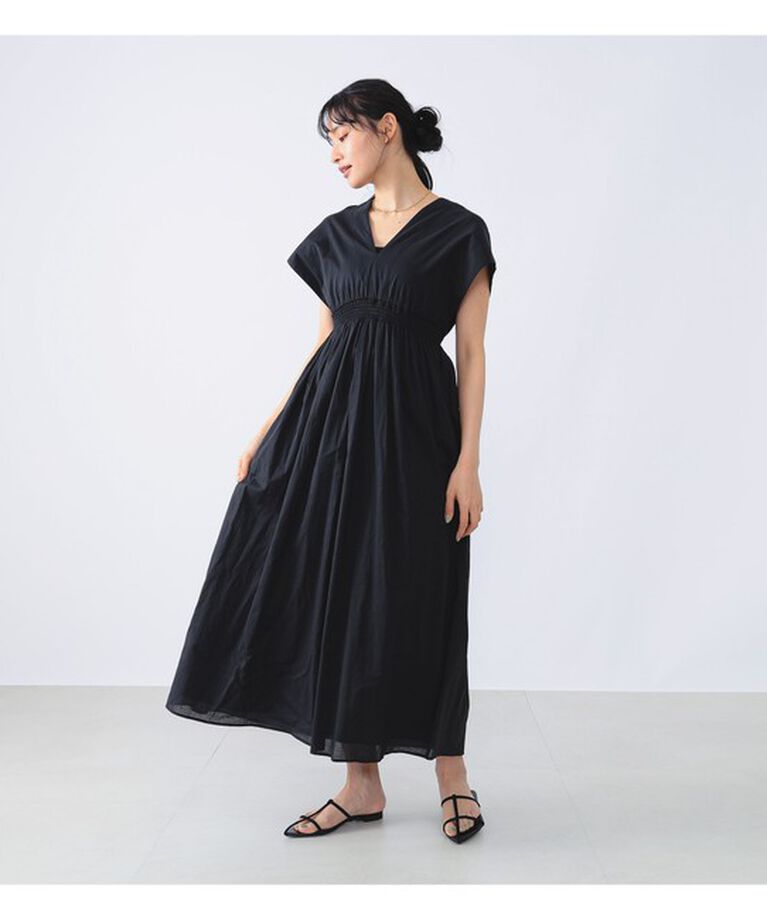 Demi-Luxe BEAMS 「MARIHA × Demi-Luxe BEAMS / 別注 夏の光のドレス ソリッド」|ワンピース|