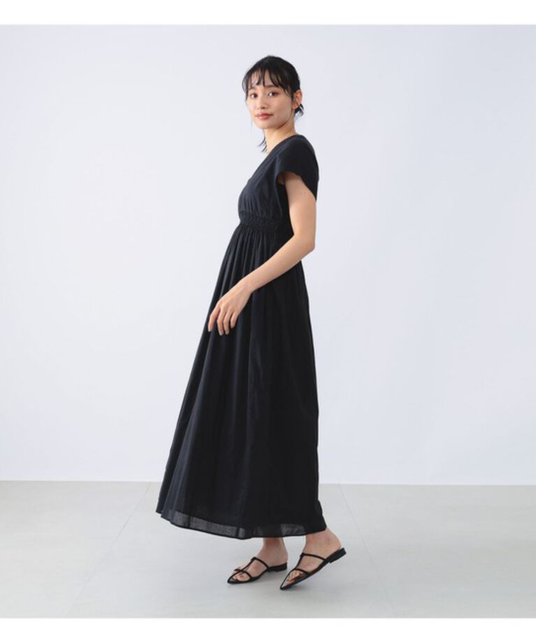 Demi-Luxe BEAMS 「MARIHA × Demi-Luxe BEAMS / 別注 夏の光のドレス ソリッド」|ワンピース|