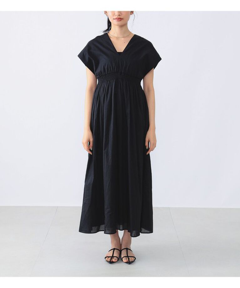 Demi-Luxe BEAMS 「MARIHA × Demi-Luxe BEAMS / 別注 夏の光のドレス ソリッド」|ワンピース|