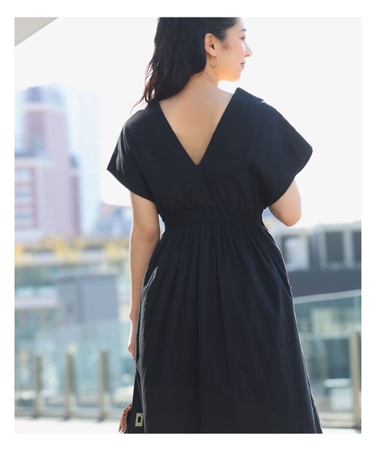 Demi-Luxe BEAMS 「MARIHA × Demi-Luxe BEAMS / 別注 夏の光のドレス ソリッド」|ワンピース|