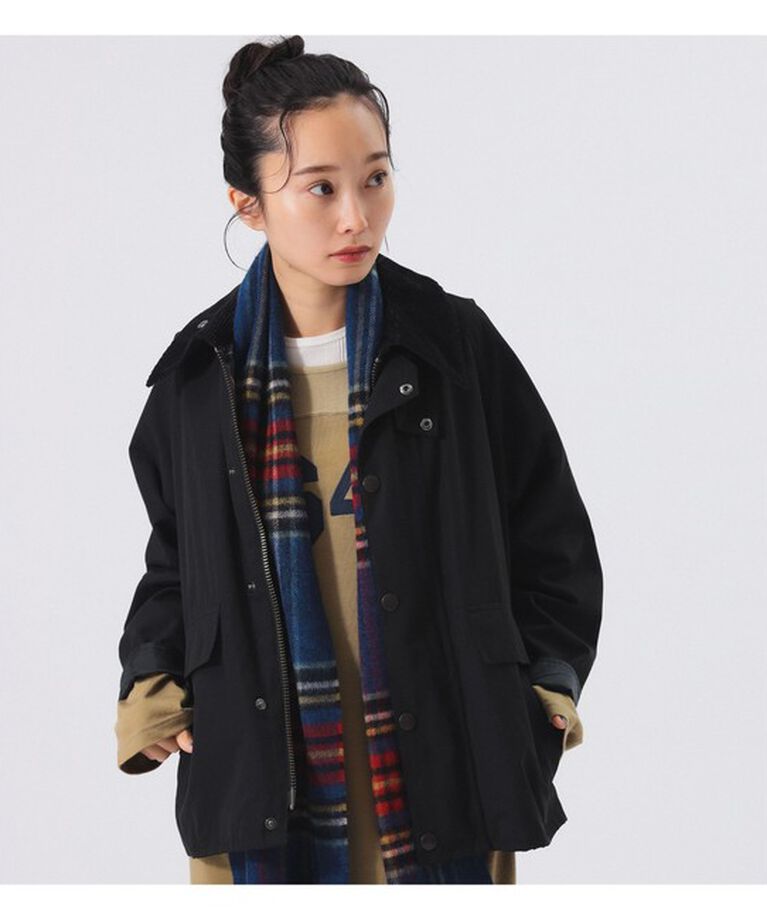 BEAMSBOY「Barbour / 別注 Thornbury Jacket 24AW」|ブルゾン・スタジャン|BLACK