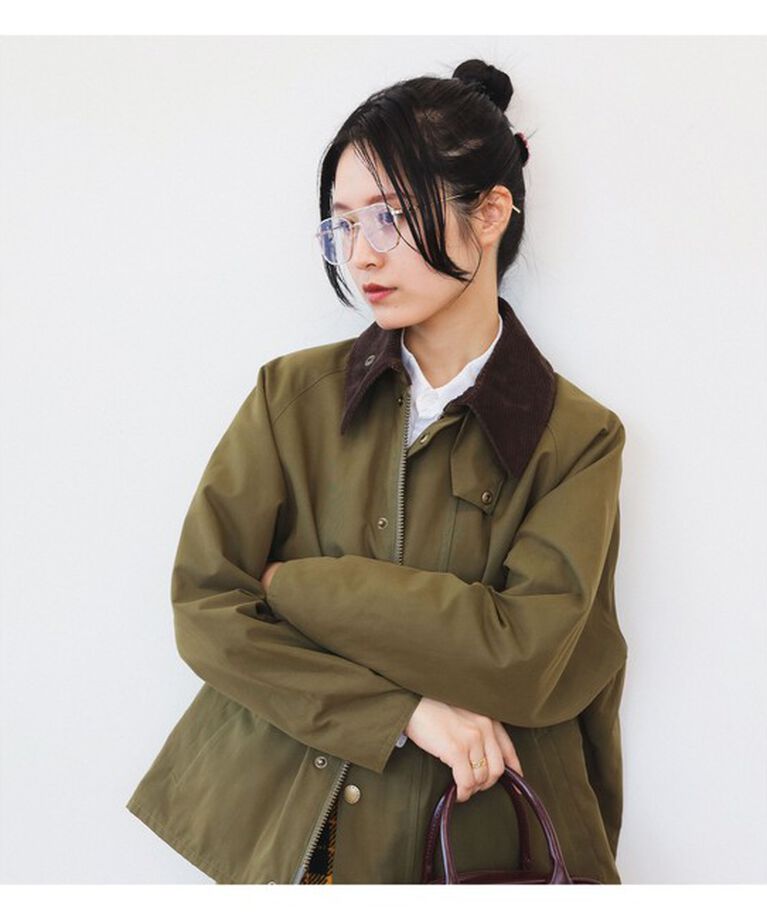 BEAMSBOY「Barbour / 別注 Thornbury Jacket 24AW」|ブルゾン・スタジャン|OLIVE