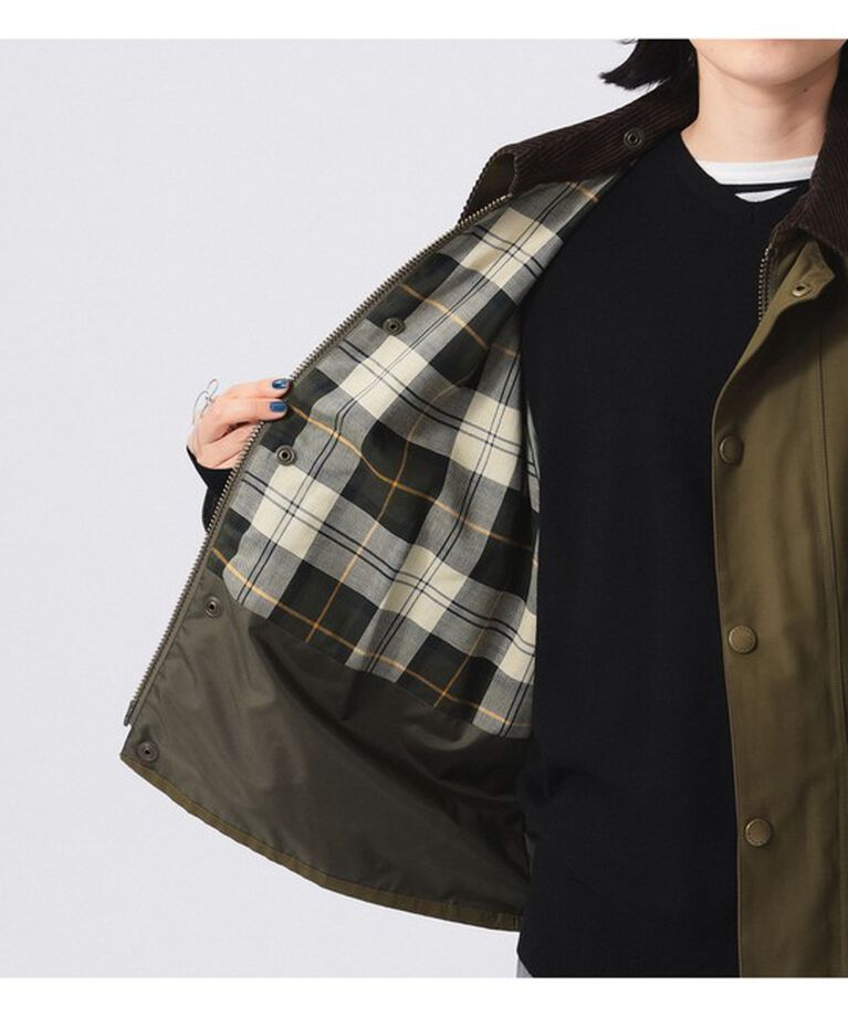 BEAMSBOY「Barbour / 別注 Thornbury Jacket 24AW」|ブルゾン・スタジャン|