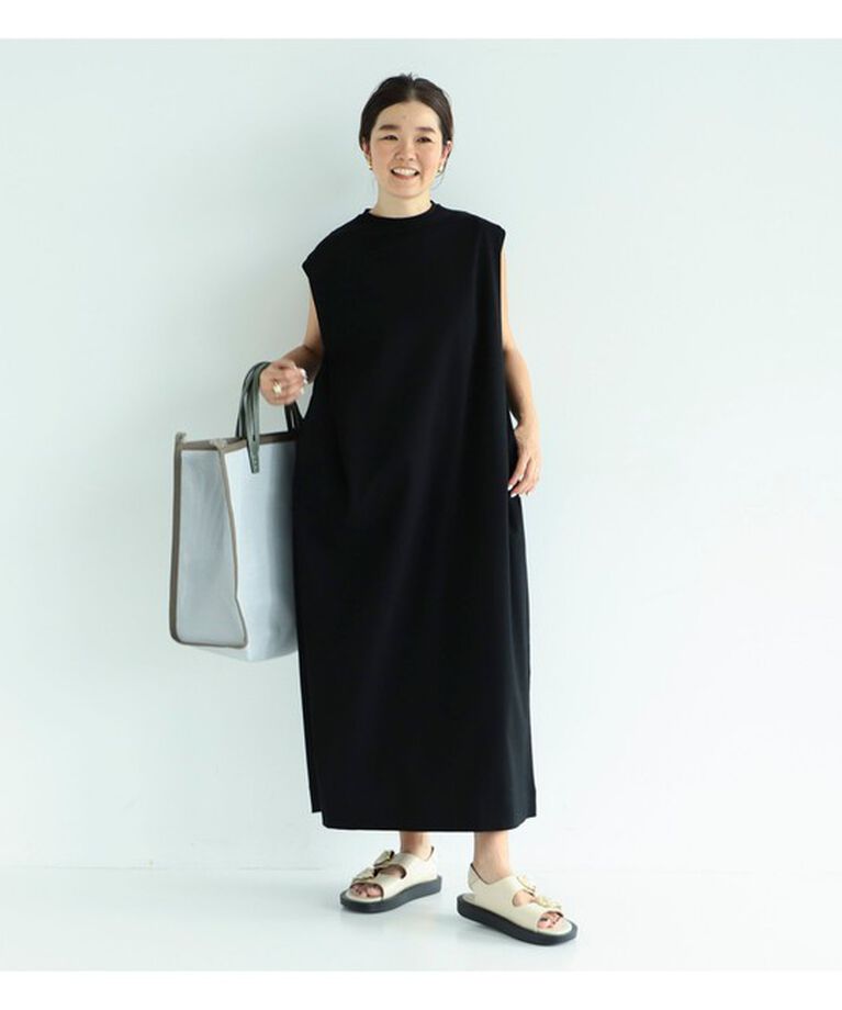 Demi-Luxe BEAMS 「スタイリスト佐藤佳菜子 × SLOANE × Demi-Luxe BEAMS / 別注 タックスリーブ ワンピース」|ワンピース|