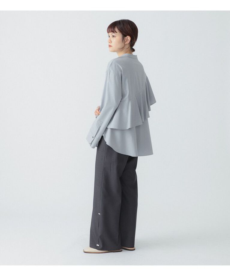 Ray BEAMS 「RBS / アシメ ラッフル シャツ」|シャツ・ブラウス|