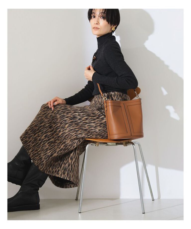 Demi-Luxe BEAMS 「GIANNI NOTARO / フレーム バケット バッグ」|トートバッグ|CUOIO