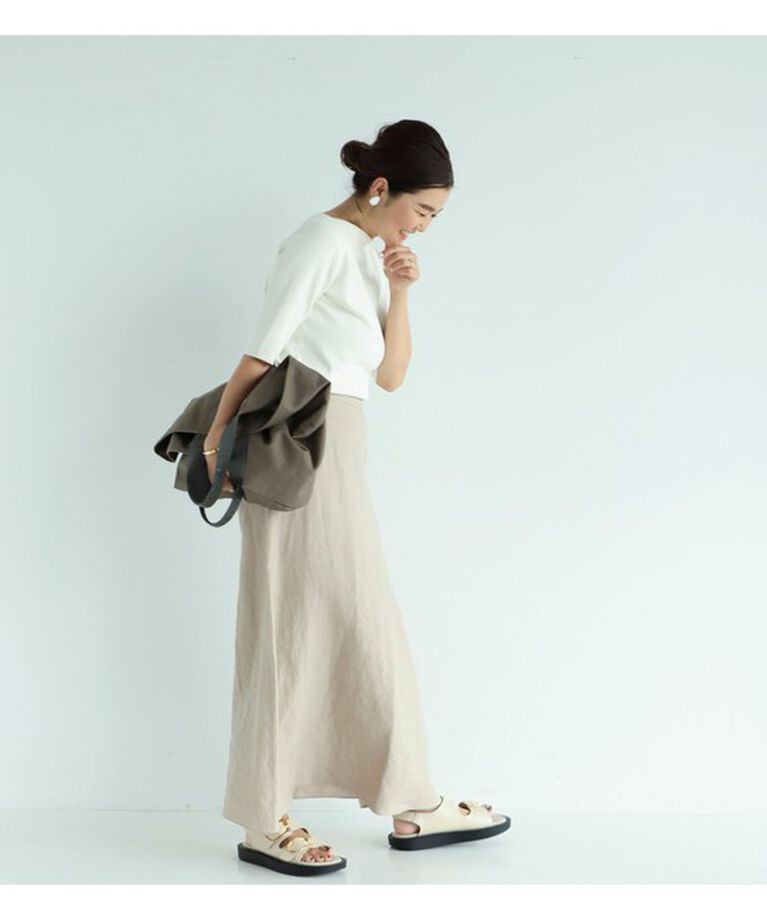 Demi-Luxe BEAMS 「シンプル ボートネックニット .M」|ニット・セーター|