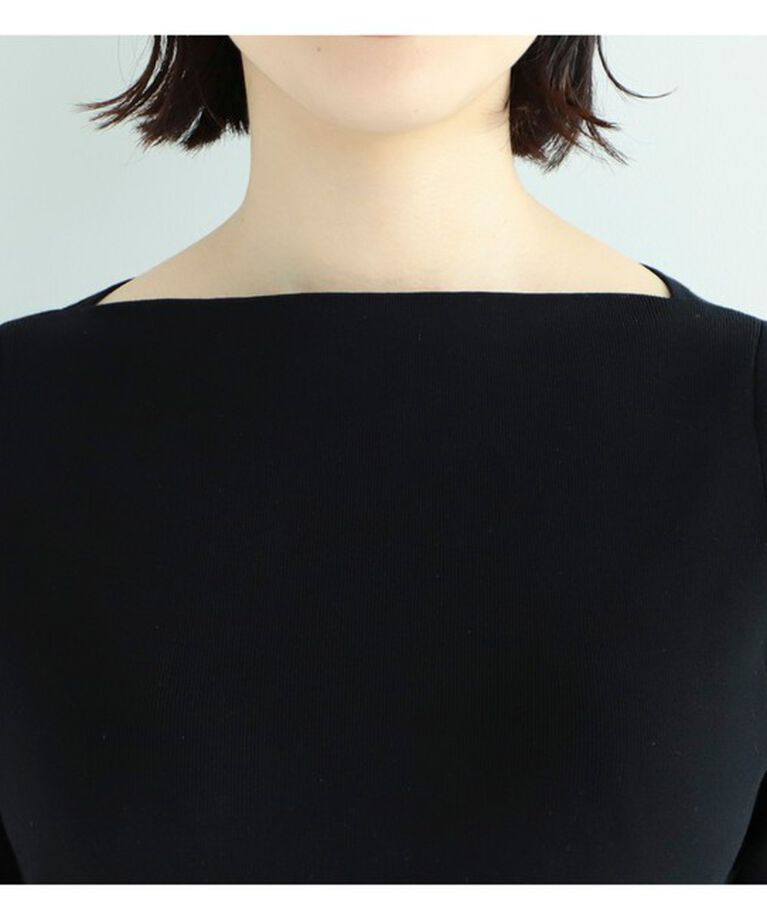 Demi-Luxe BEAMS 「シンプル ボートネックニット .M」|ニット・セーター|