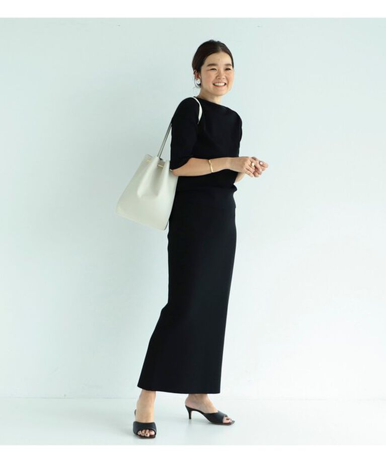 Demi-Luxe BEAMS 「シンプル ボートネックニット .M」|ニット・セーター|