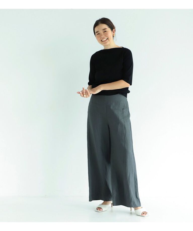 Demi-Luxe BEAMS 「シンプル ボートネックニット .M」|ニット・セーター|