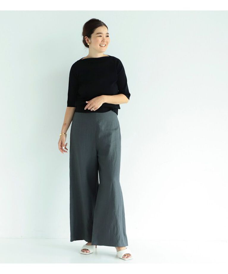 Demi-Luxe BEAMS 「シンプル ボートネックニット .M」|ニット・セーター|