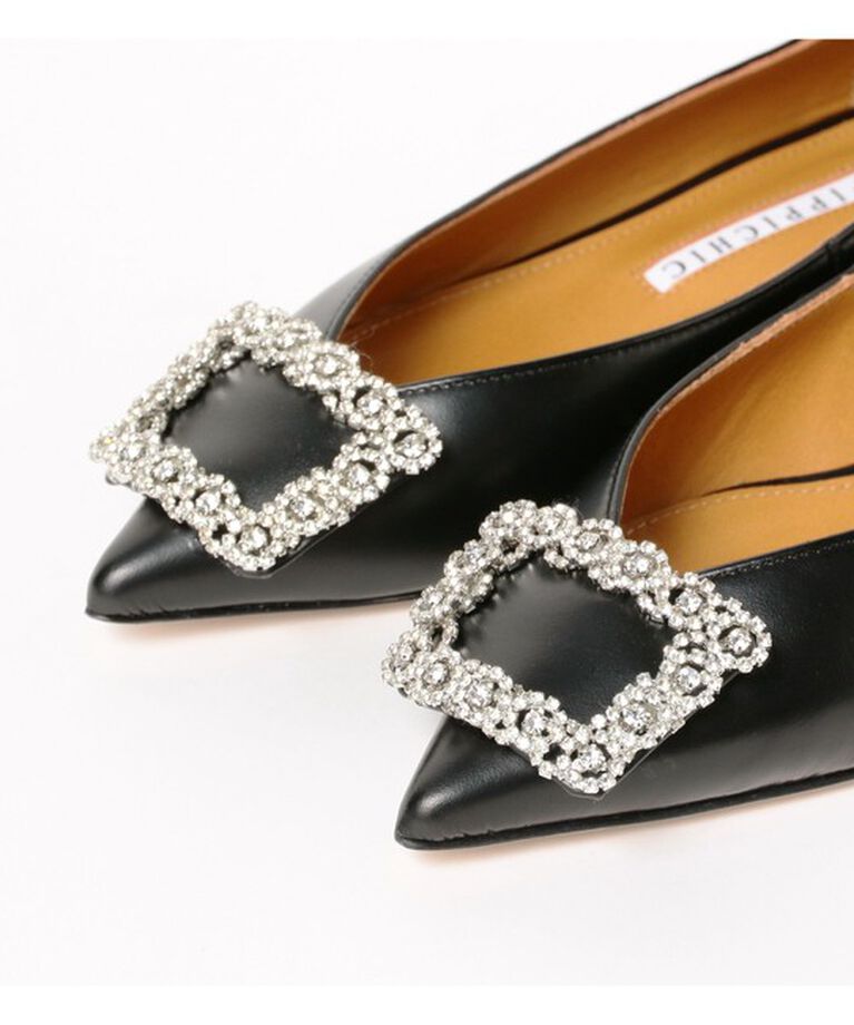 Demi-Luxe BEAMS 「PIPPICHIC / ANNA V JEWERLY ビジュー パンプス」|パンプス|