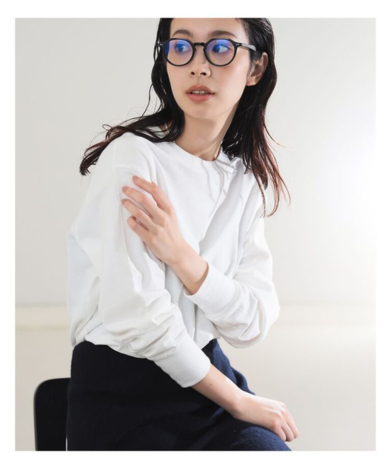 Demi-Luxe BEAMS 「AK+1 / ロングスリーブ カットソー」|Tシャツ・カットソー|WHITE