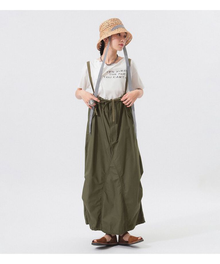 BEAMSBOY「アーミー オーバーパンツ アレンジ ワンピース」|ワンピース|OLIVE